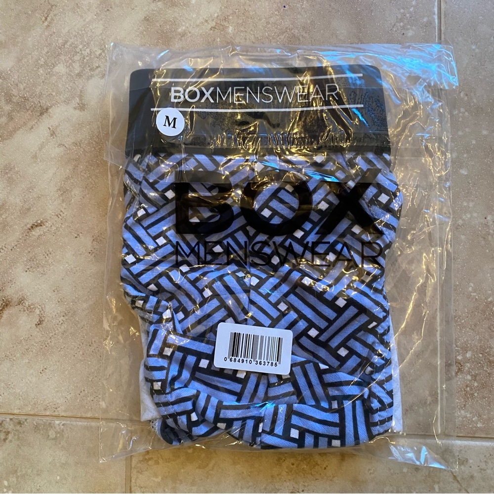 BoxMenswear Feature Fit 3.0 Boxer Briefs Junction Blue Medium NWT